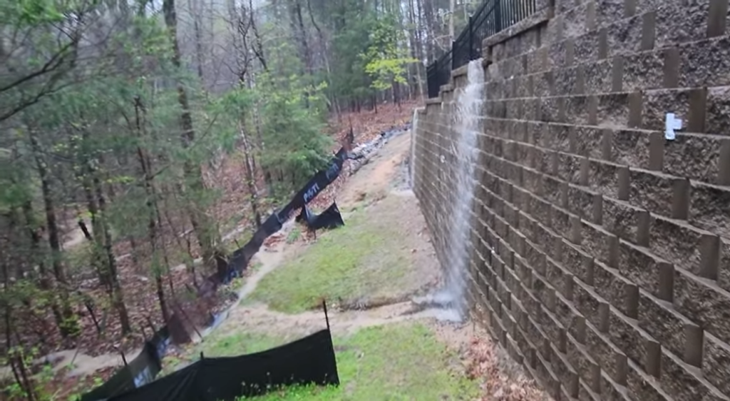 Water Flow Over Retaining Wall Retaining Wall News